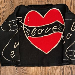 Knockoff Slow Love Young Hearts Sweater
